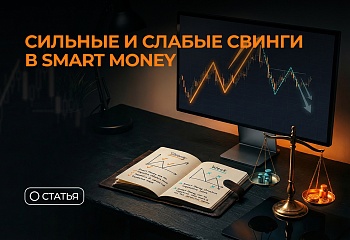 Сильные и слабые свинги в Smart Money
